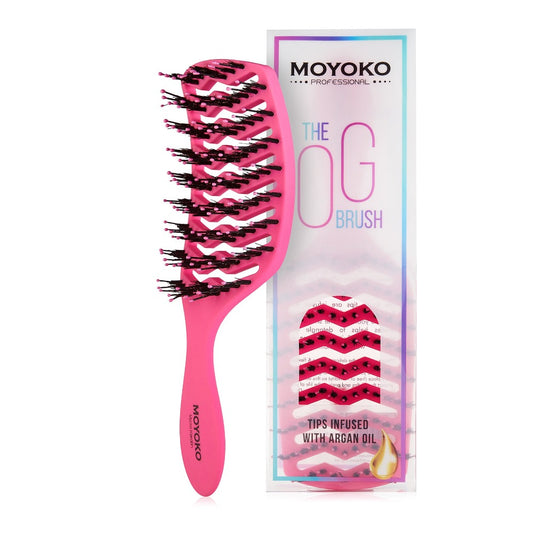 Moyoko Detangling Brush Pink