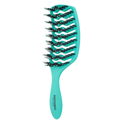 Moyoko Detangling Brush Turquoise