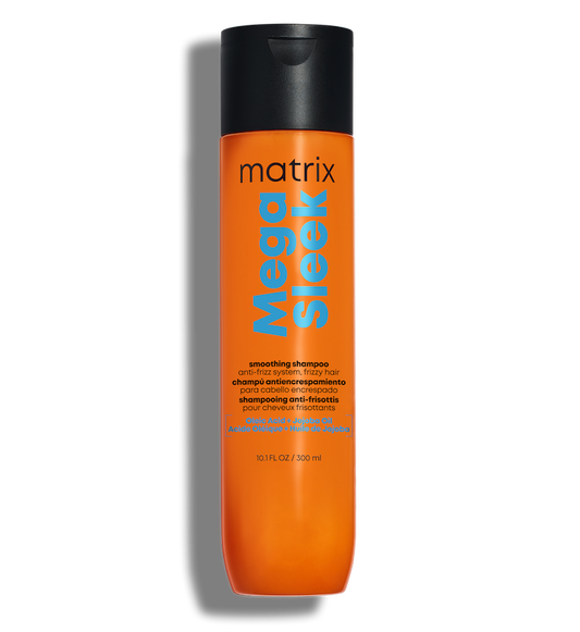 Matrix Mega Sleek Shampoo – Smoothing Shampoo for Unruly & Frizzy Hair With Jojoba Oil  - 300ml