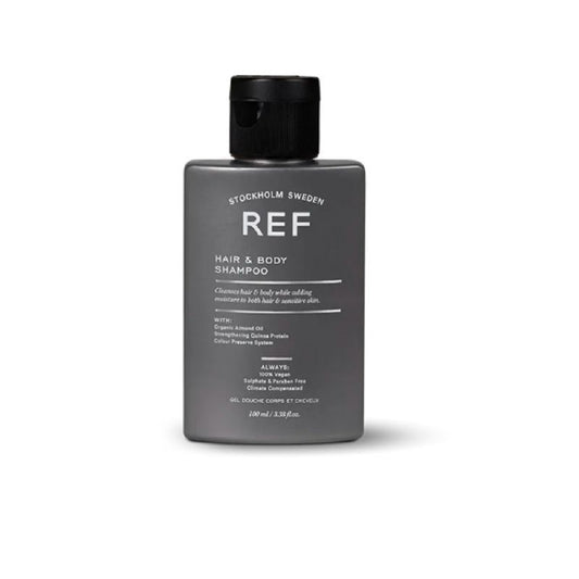 REF Hair And Body Shampoo 100ml (Travel Size)