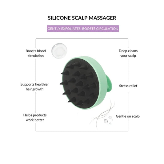 Nish Lady Silicone Massage Comb