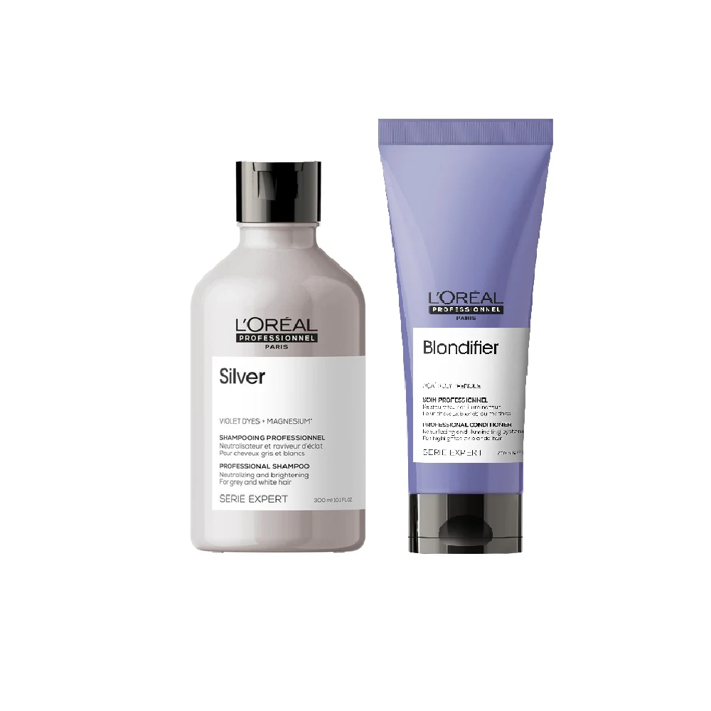 Loreal Professionnel Silver Conditioner Bundle