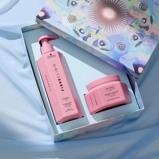 Schwarzkopf BC Fibre Clinix Vibrancy Gift Set