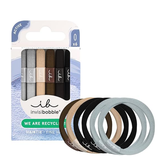 Invisibobble Hairtie Fine Hair Delicate Sustain 6pc