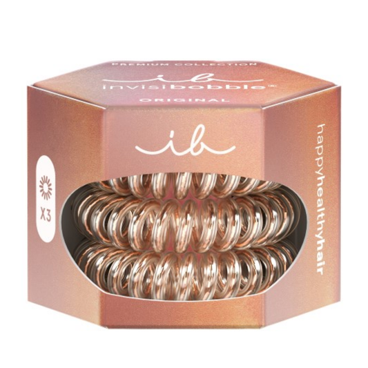Invisibobble Original Premium Bronze Me Pretty 3pc