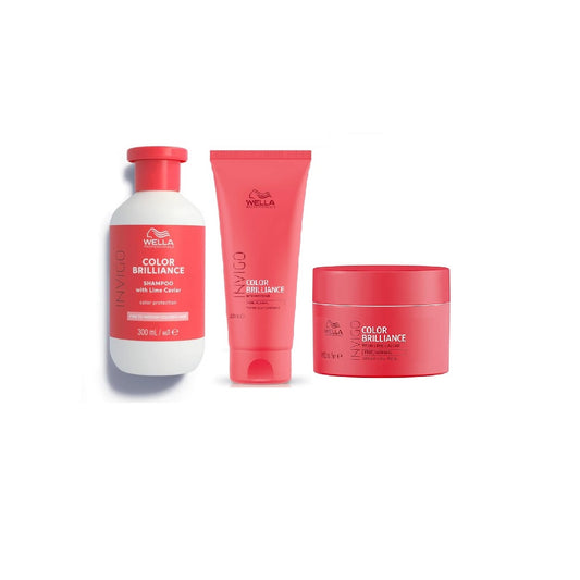 Wella Invigo Color Brilliance Trio (Fine Hair)