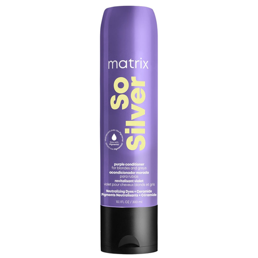Matrix So Silver Purple Pigmented Conditioner for Blonde and Silver Hair - 300ml