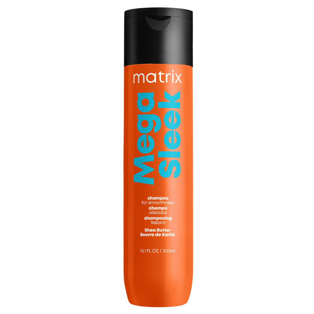 Matrix Mega Sleek Shampoo – Smoothing Shampoo for Unruly & Frizzy Hair - 300ml (Last Of Range)