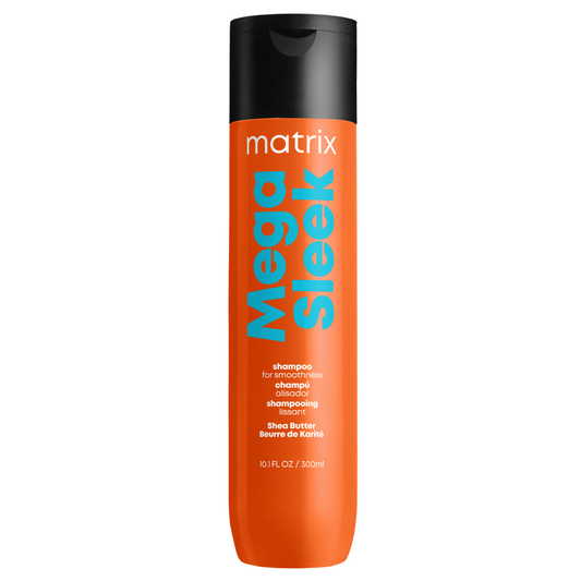 Matrix Mega Sleek Shampoo – Smoothing Shampoo for Unruly & Frizzy Hair - 300ml