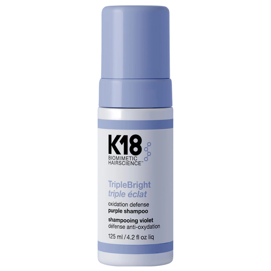 K18 Triple Bright Oxidation Purple Shampoo 125ml