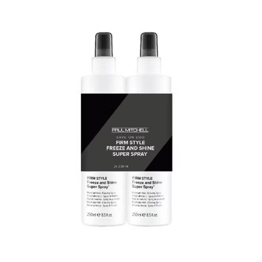 Paul Mitchell Freeze & Shine Super Spray Style Duo