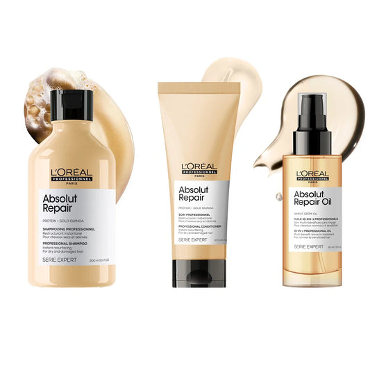 Loreal Professionnel Absolut Repair Fine Hair Trio Bundle