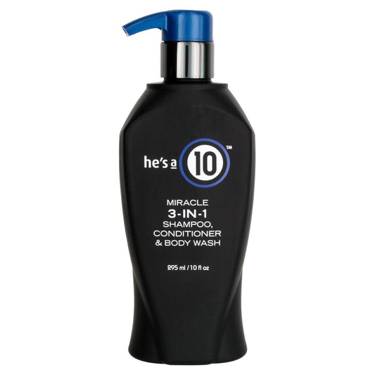 It's a 10 Men's 3-in-1 Daily Shampoo Conditioner And Body Wash 225ml
