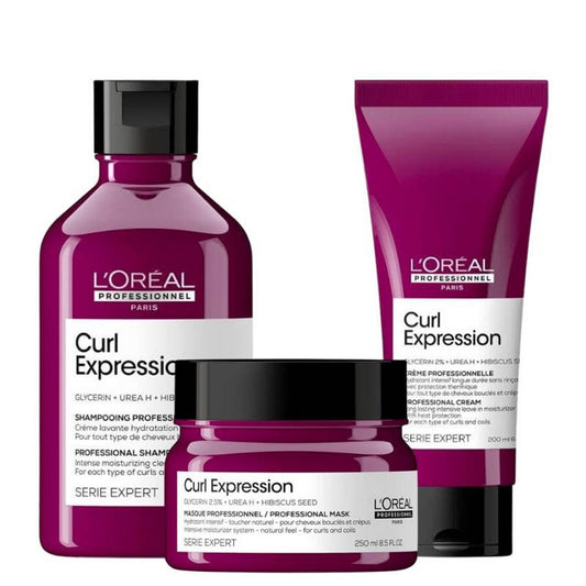 L'Oréal Professionnel Curl Expression Trio Bundle Fine Hair