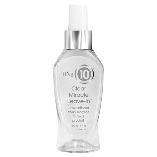 It's a 10 Miracle Clear Miracle Leave In 120ml