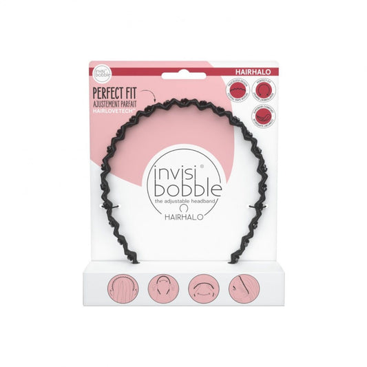 Invisibobble Hair Halo Black Sparkle