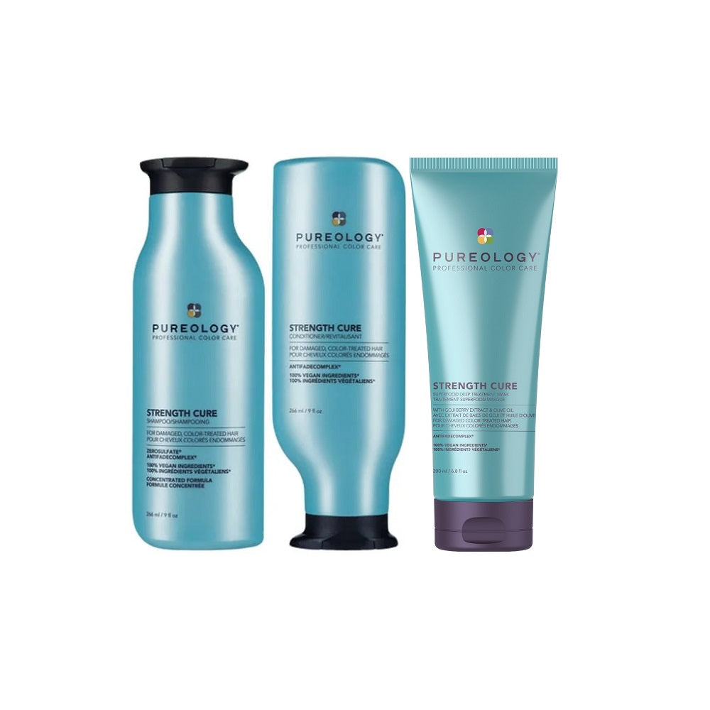 Pureology Strength Cure Trio (Last Of Range)