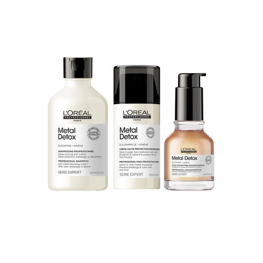 Loreal Professionnel Metal Detox Huile Trio