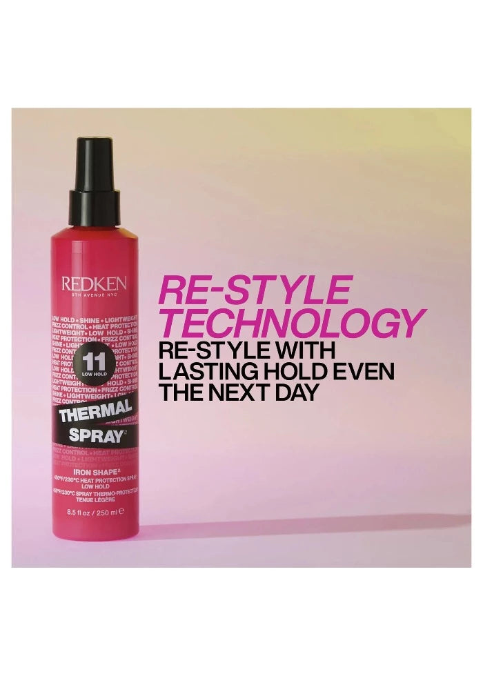 Low Hold Thermal Spray, Styling Heat Protectant