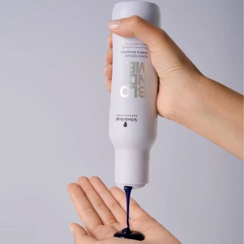 Schwarzkopf BLONDME Bond Repair Neutralizing Purple Shampoo 300ml