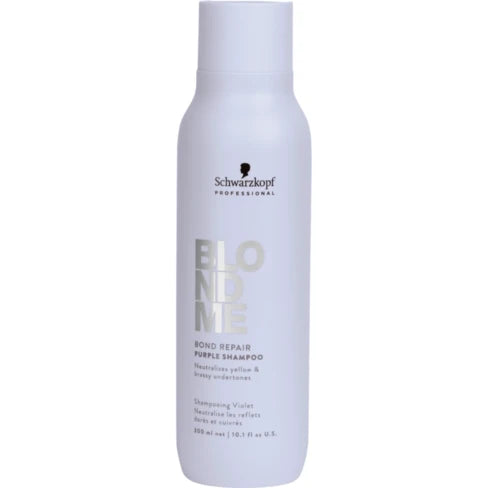Schwarzkopf BLONDME Bond Repair Neutralizing Purple Shampoo 300ml