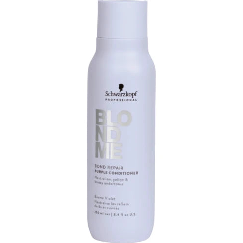 Schwarzkopf BLONDME Bond Repair Neutralizing Purple Conditioner 250ml