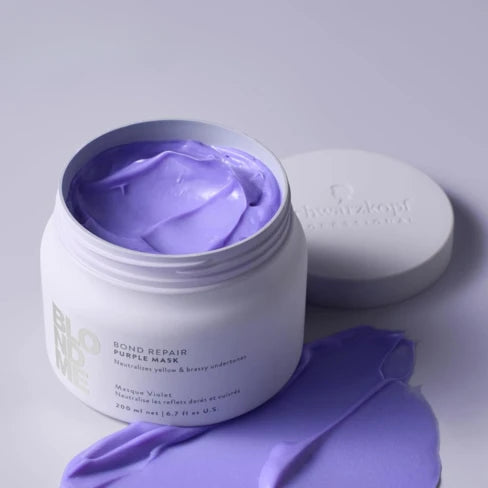 Schwarzkopf BLONDME Bond Repair Neutralizing Purple Mask 200ml