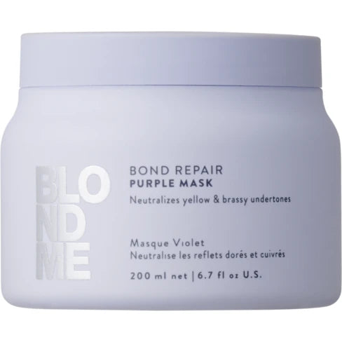 Schwarzkopf BLONDME Bond Repair Neutralizing Purple Mask 200ml