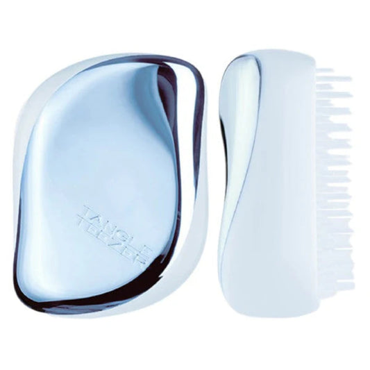 Tangle Teezer Compact Sky Blue Chrome