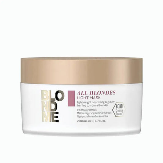 Schwarzkopf BLONDME All Blondes Light mask 200ml (Last Of Range)