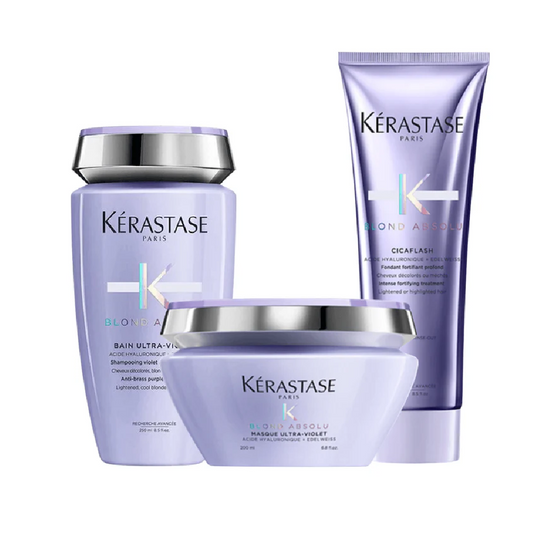 Kerastase Blond Absolu Violet Trio Bundle