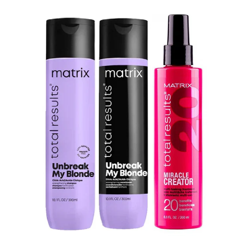 Matrix Miracle Unbreak My Blonde Trio