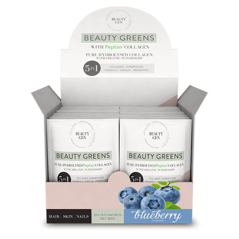 Beauty Gen Beauty Greens Blueberry 15g x 20