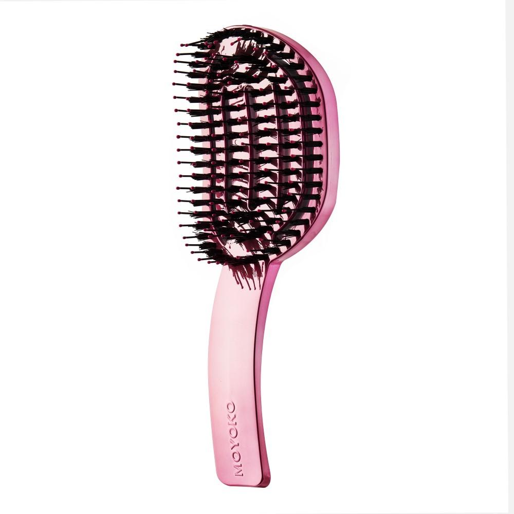 Mycro Keratin – Keraxir Repair Masque 250ml + Moyoko Hailo Detangling Brush – Pink Chrome