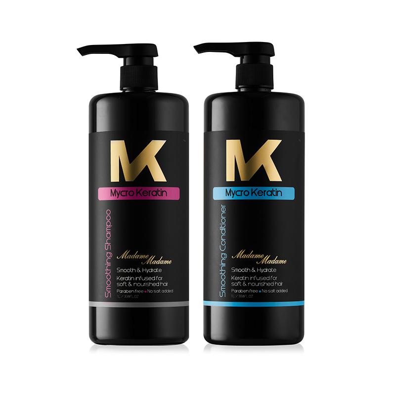 Mycro keratin Madame Madame Shampoo and Conditioner 1 Liter Bundle