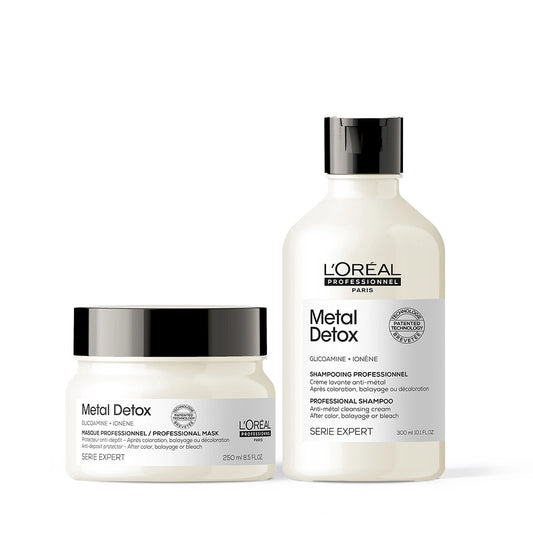 Loreal Metal Detox Shampoo & Mask Bundle