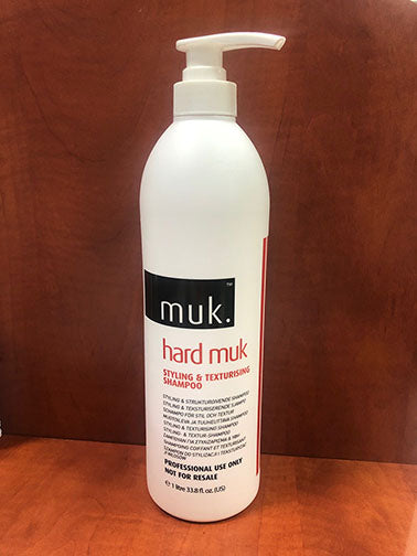 Hard muk Styling & Texturising Shampoo 1000ml (Last Of Range)