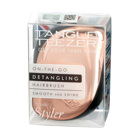 Tangle Teezer Compact Styler Rose Gold & Black