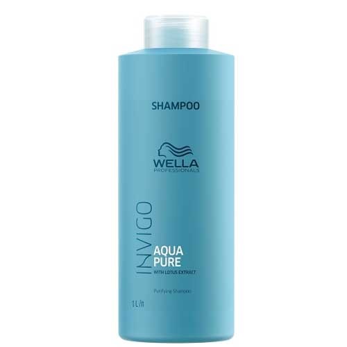 Wella Invigo Aqua Pure Purifying Shampoo - 1000ml